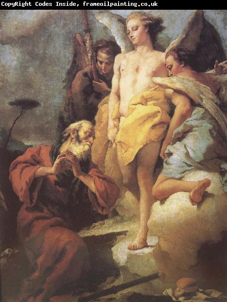 Giovanni Battista Tiepolo Abraham and Angels